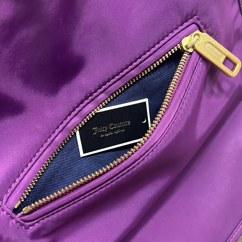 Juicy Couture EUC Weekender Purple 💜 Gorgeous Large - Picture 5 of 12